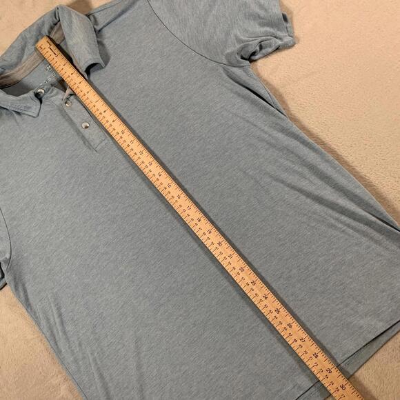 Free Fly Polo Shirt Mens Medium Performance Bamboo Blend Golf Casual Stretch - Picture 5 of 8